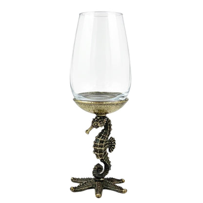 Seahorse Wine Glasses | Set of 1 or 2