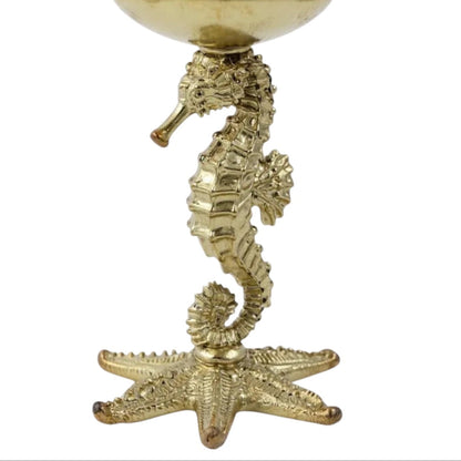 Seahorse Wine Glasses | Set of 1 or 2