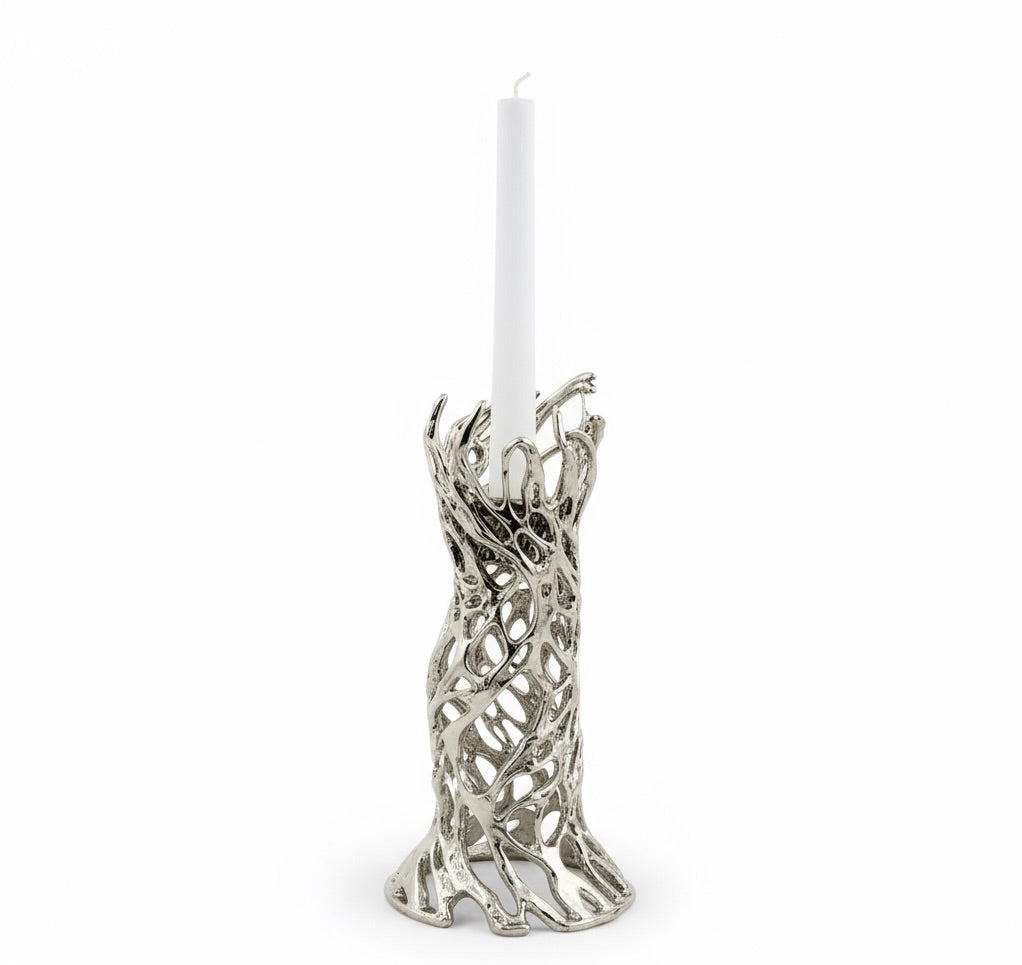 Organic Spiral Candle Holder