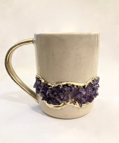 Flow - Set of 2 Cream Ceramic Mugs
